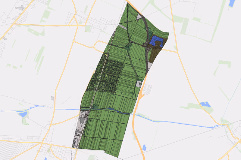 Kartenvorschau des Bodenverbrauchs der KG Kapellerfeld