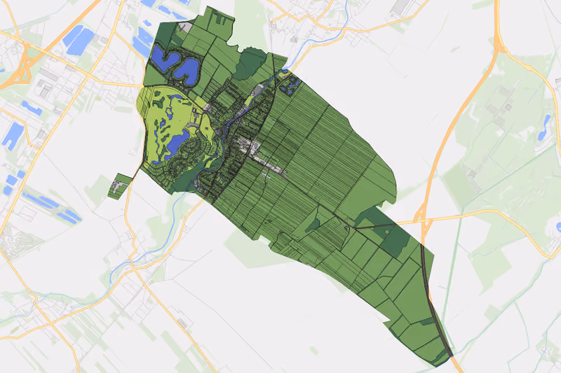 Kartenvorschau des Bodenverbrauchs der KG Oberwaltersdorf