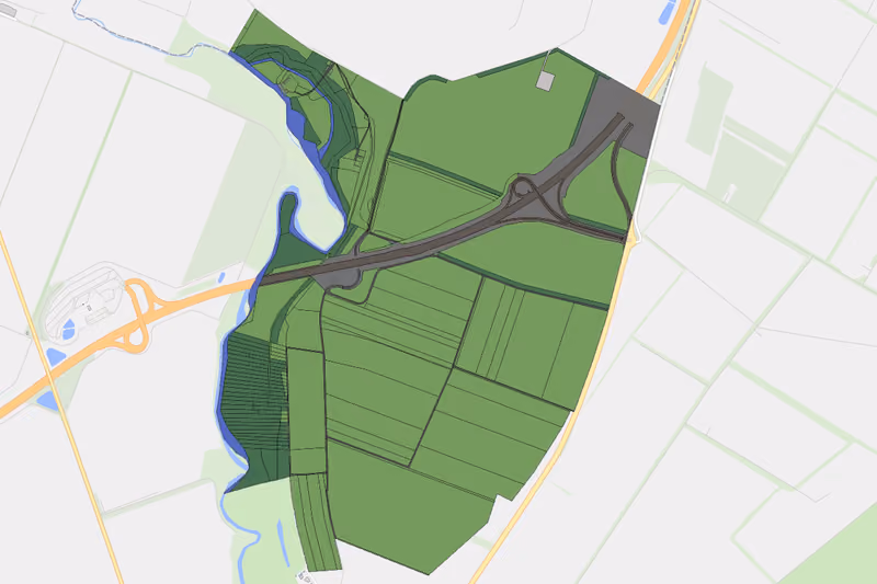 Kartenvorschau des Bodenverbrauchs der KG Wangheim