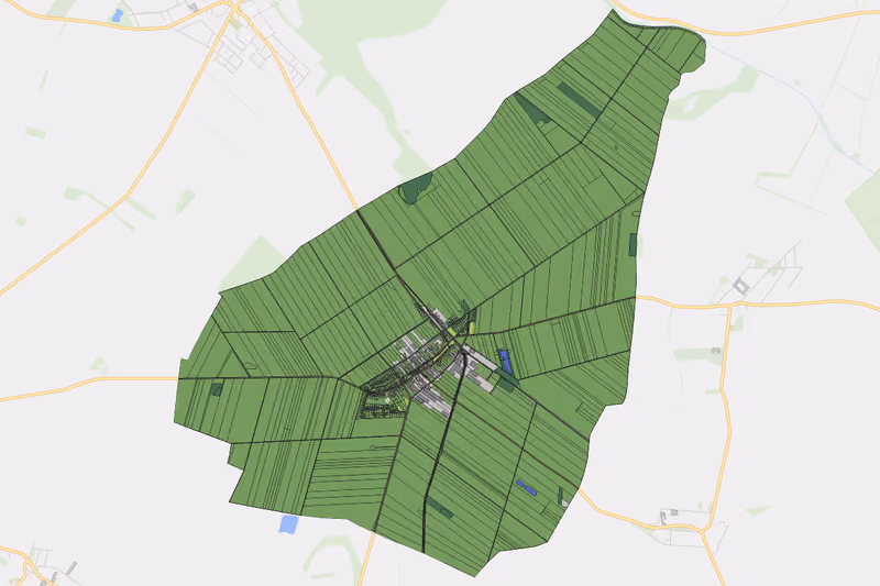 Kartenvorschau des Bodenverbrauchs der KG Breitstetten
