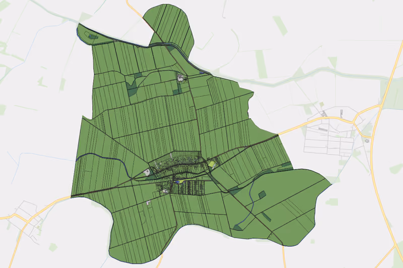 Kartenvorschau des Bodenverbrauchs der KG Loimersdorf