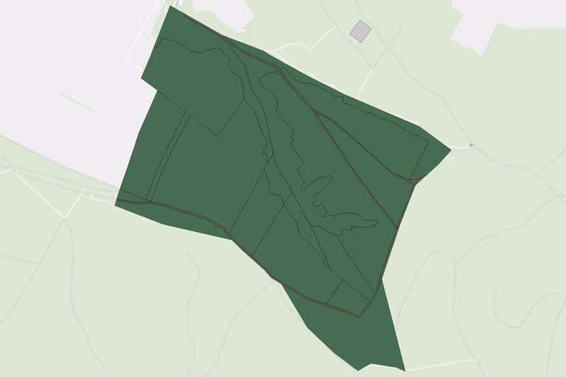 Kartenvorschau des Bodenverbrauchs der KG Gaisberg