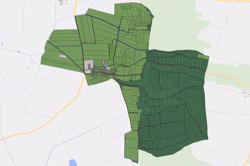 Kartenvorschau des Bodenverbrauchs der KG Kotzendorf