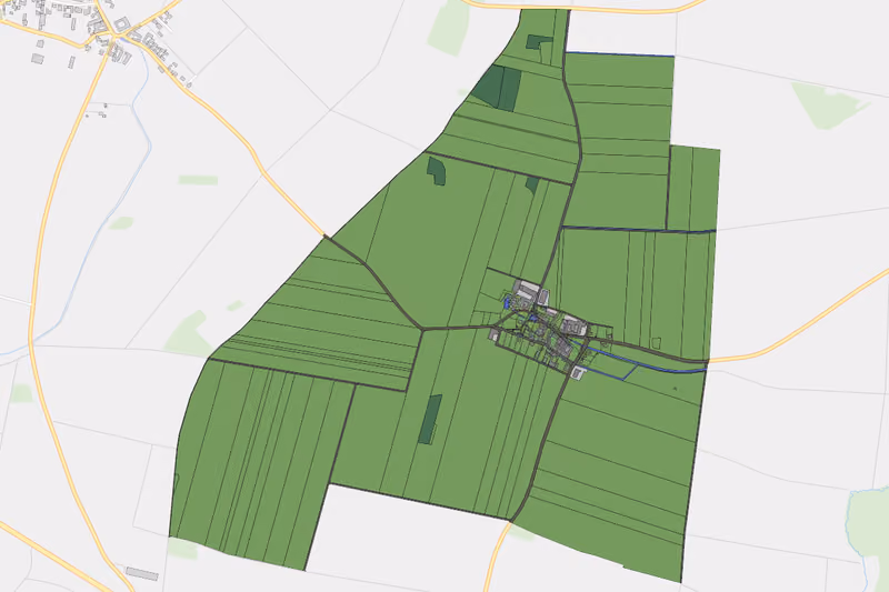 Kartenvorschau des Bodenverbrauchs der KG Matzelsdorf