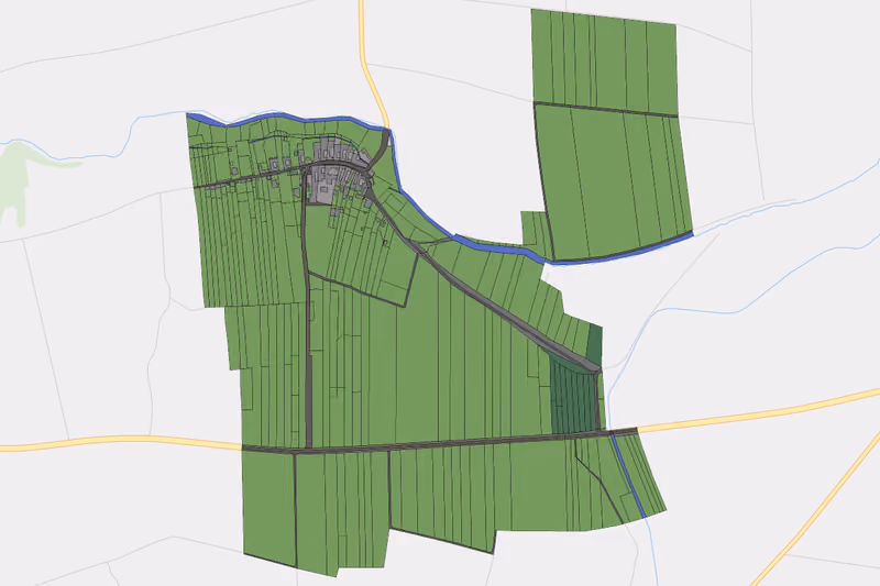 Kartenvorschau des Bodenverbrauchs der KG Kleinreinprechtsdorf
