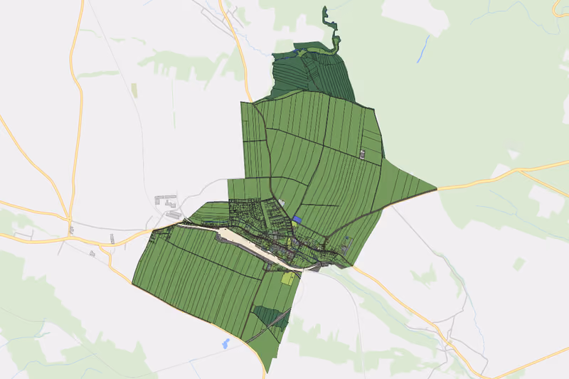 Kartenvorschau des Bodenverbrauchs der KG Sigmundsherberg