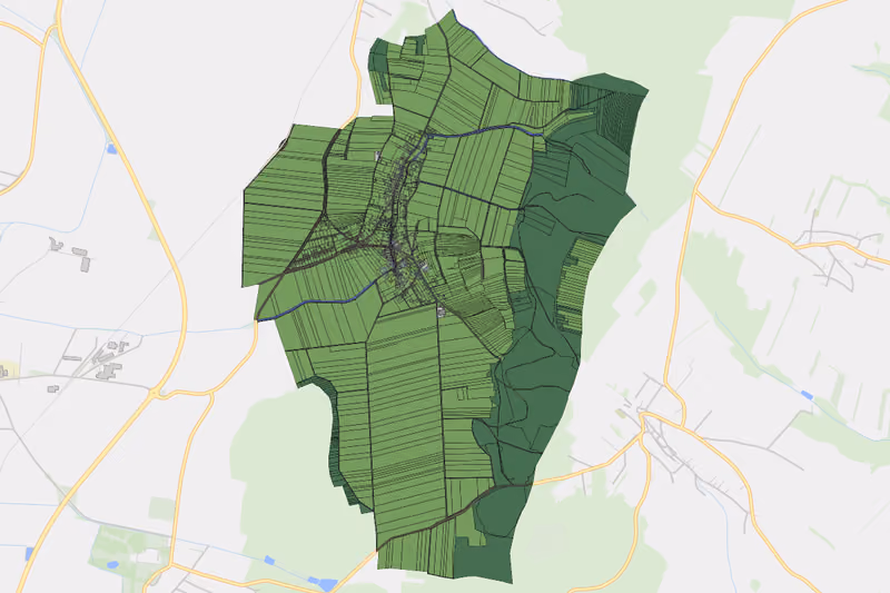 Kartenvorschau des Bodenverbrauchs der KG Kleinrötz