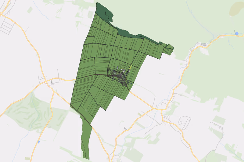 Kartenvorschau des Bodenverbrauchs der KG Kleinwilfersdorf