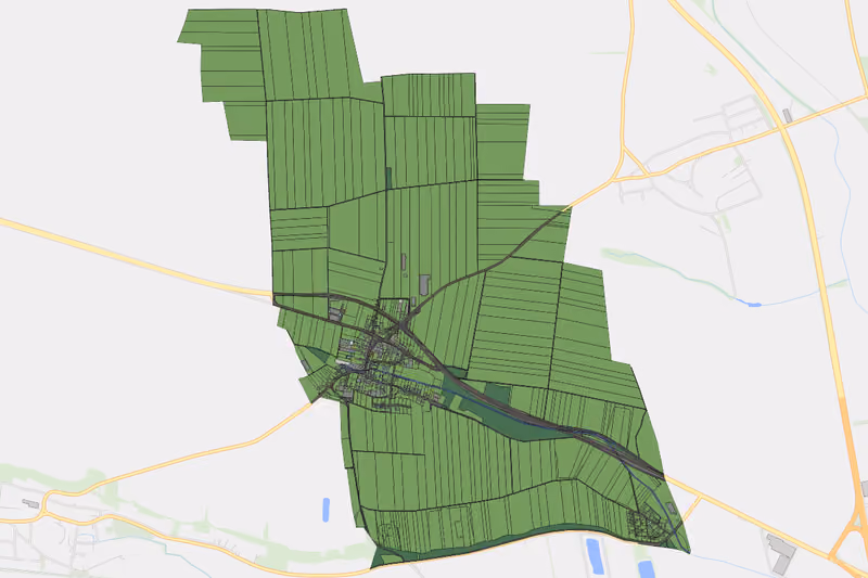 Kartenvorschau des Bodenverbrauchs der KG Zissersdorf