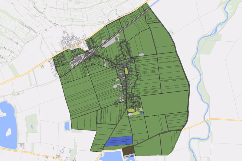 Kartenvorschau des Bodenverbrauchs der KG Brunn im Felde