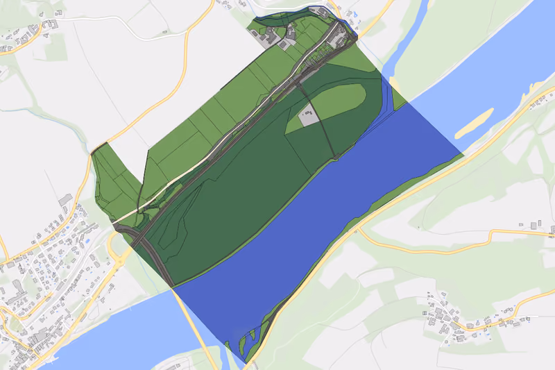 Kartenvorschau des Bodenverbrauchs der KG Schallemmersdorf