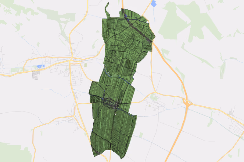 Kartenvorschau des Bodenverbrauchs der KG Ketzelsdorf