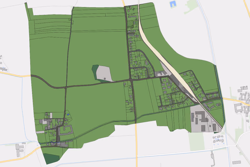 Kartenvorschau des Bodenverbrauchs der KG Absdorf