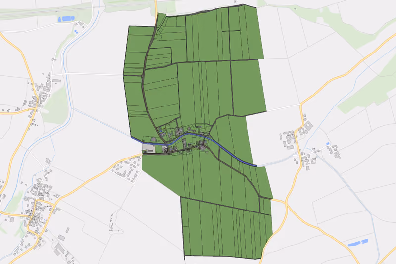 Kartenvorschau des Bodenverbrauchs der KG Rapoltendorf