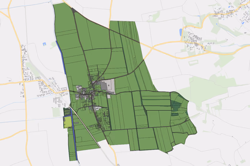 Kartenvorschau des Bodenverbrauchs der KG Statzendorf