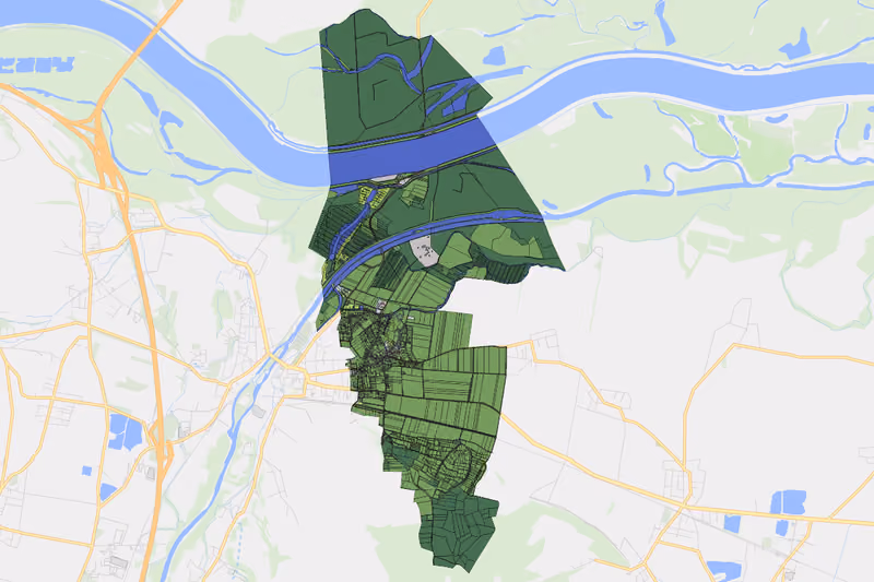 Kartenvorschau des Bodenverbrauchs der KG Stollhofen