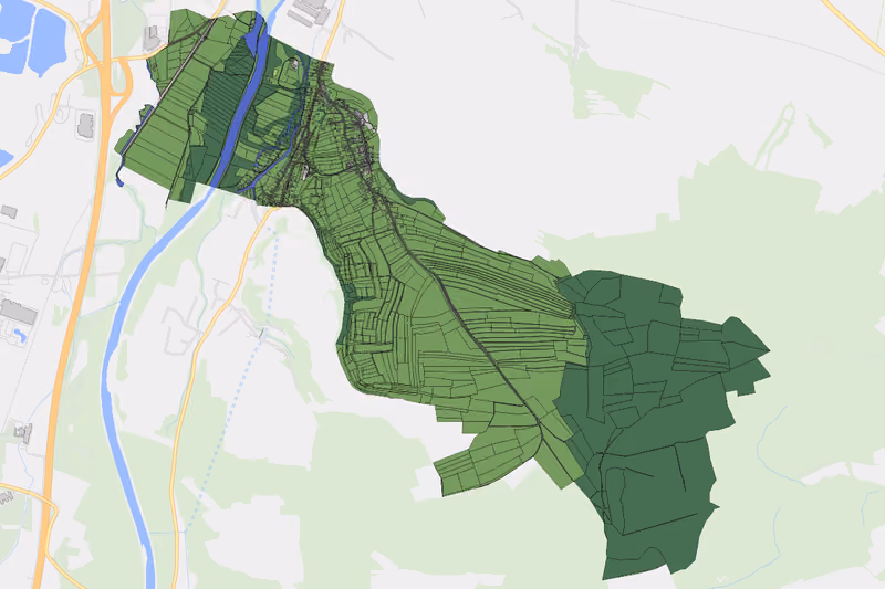 Kartenvorschau des Bodenverbrauchs der KG Waldletzberg