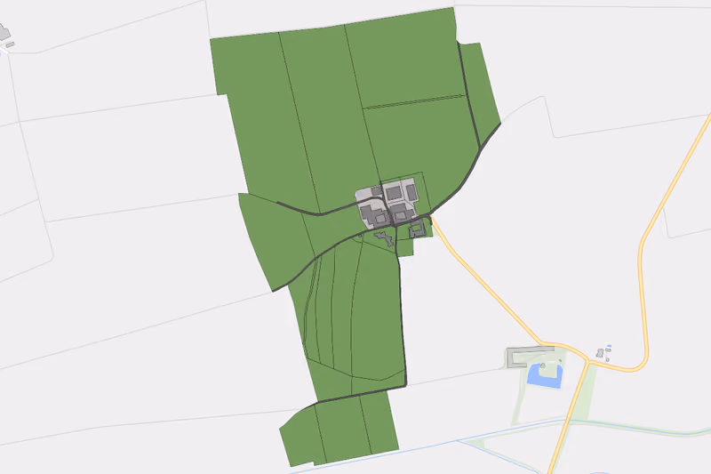 Kartenvorschau des Bodenverbrauchs der KG Distelburg