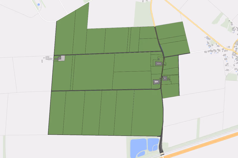 Kartenvorschau des Bodenverbrauchs der KG Nenndorf