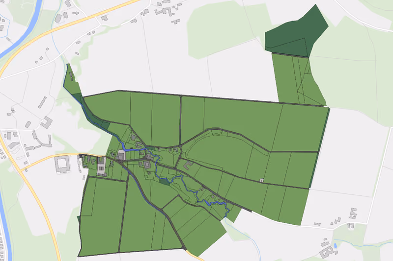 Kartenvorschau des Bodenverbrauchs der KG Neustift bei Gasten