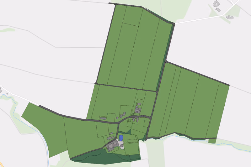 Kartenvorschau des Bodenverbrauchs der KG Reitzing
