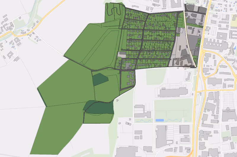 Kartenvorschau des Bodenverbrauchs der KG Teufelhof