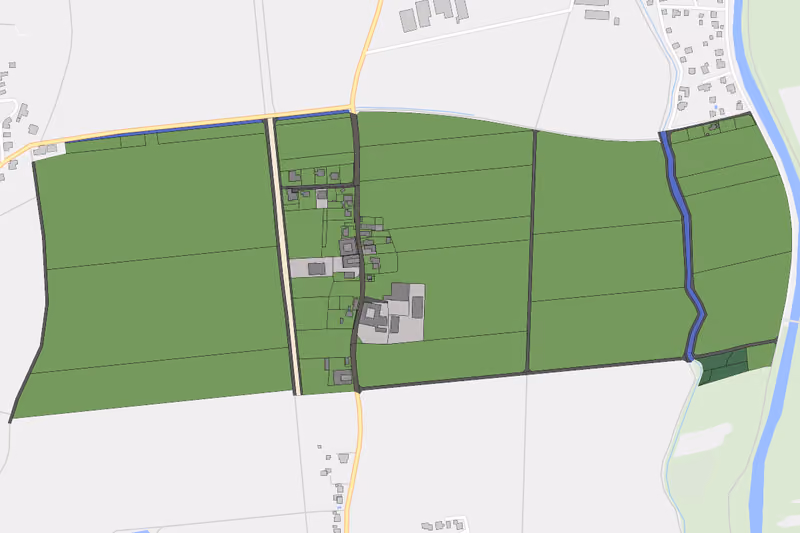 Kartenvorschau des Bodenverbrauchs der KG Willersdorf bei Wantendorf
