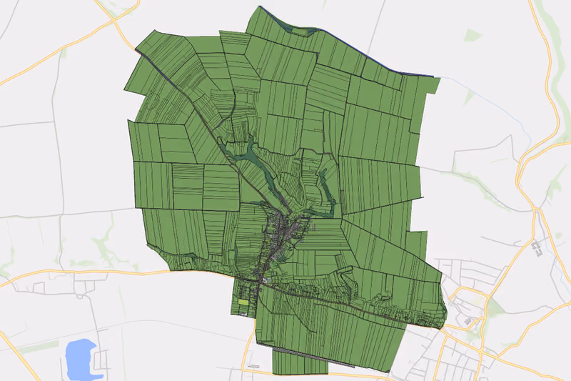 Kartenvorschau des Bodenverbrauchs der KG Engelmannsbrunn