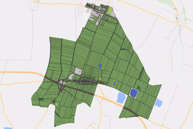 Kartenvorschau des Bodenverbrauchs der KG Neustift im Felde