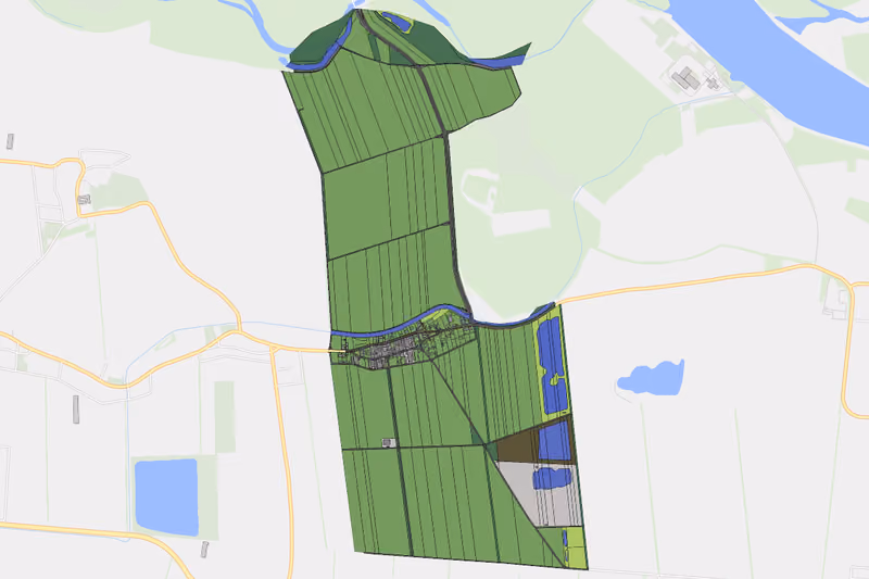 Kartenvorschau des Bodenverbrauchs der KG Bärndorf