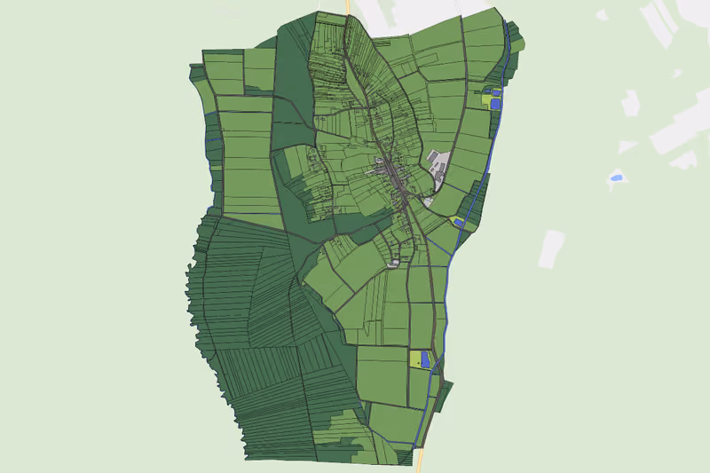 Kartenvorschau des Bodenverbrauchs der KG Deutsch Ehrensdorf
