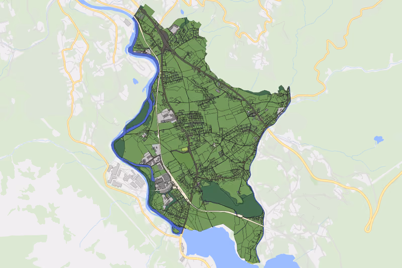 Kartenvorschau des Bodenverbrauchs der KG Untersee