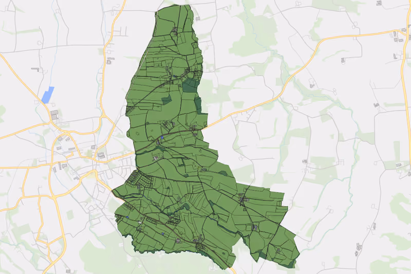 Kartenvorschau des Bodenverbrauchs der KG Pratsdorf