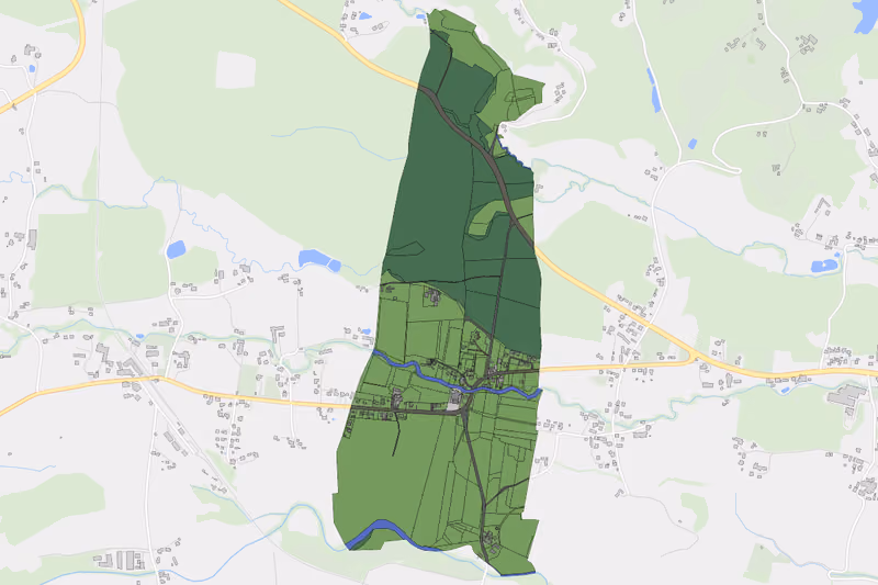 Kartenvorschau des Bodenverbrauchs der KG Wieden