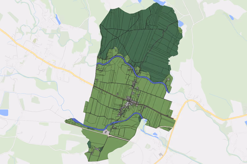 Kartenvorschau des Bodenverbrauchs der KG Dietmannsdorf