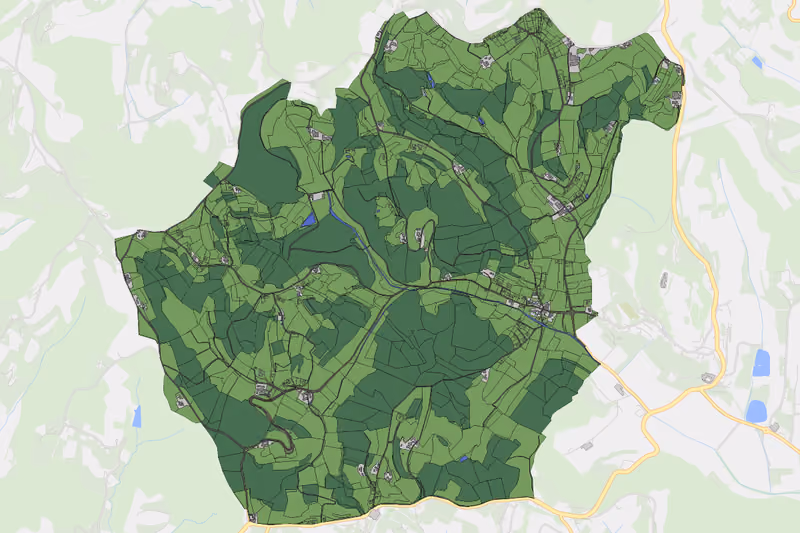 Kartenvorschau des Bodenverbrauchs der KG Altenmarkt bei Riegersburg