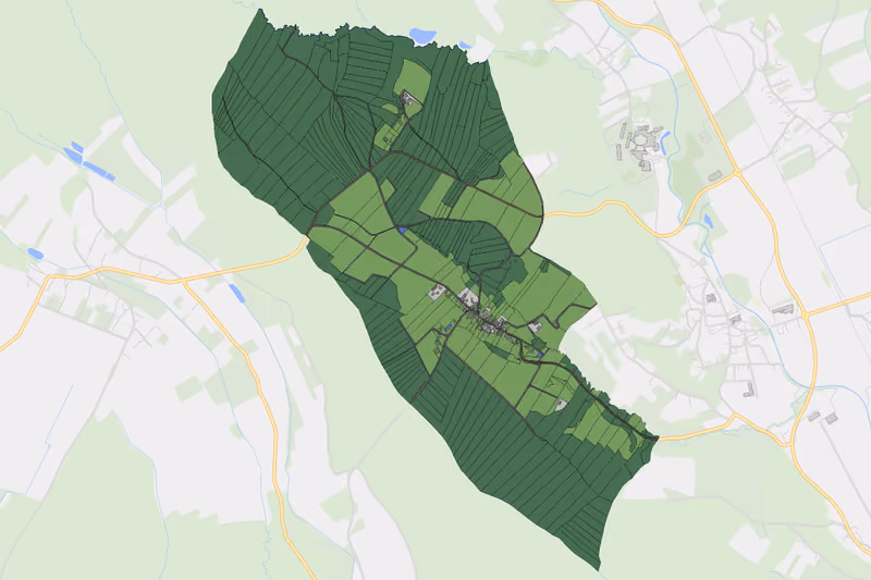 Kartenvorschau des Bodenverbrauchs der KG Loimeth