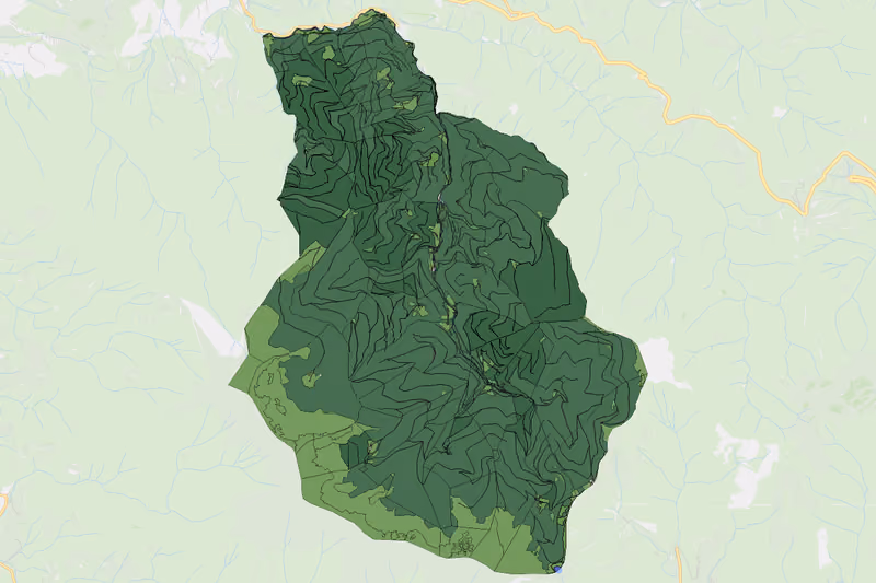 Kartenvorschau des Bodenverbrauchs der KG Kothgraben