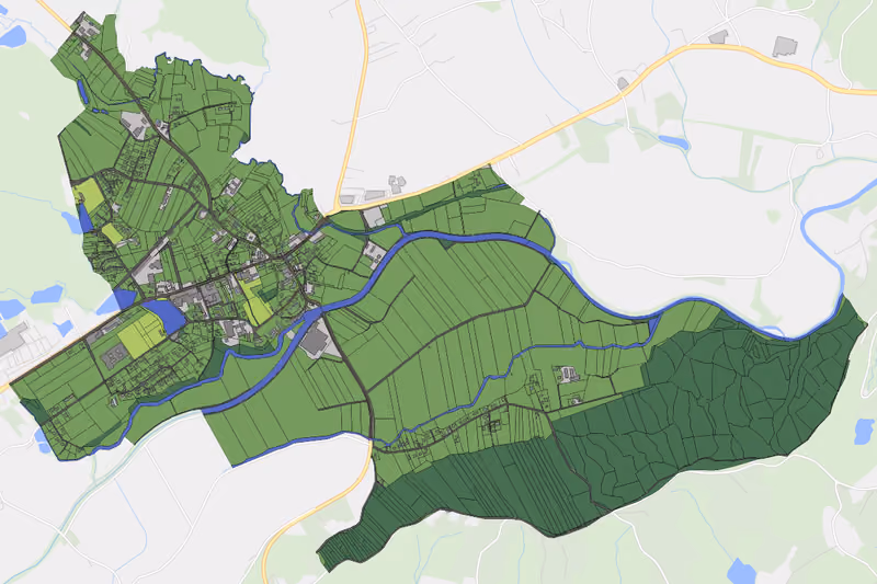 Kartenvorschau des Bodenverbrauchs der KG Gleinstätten