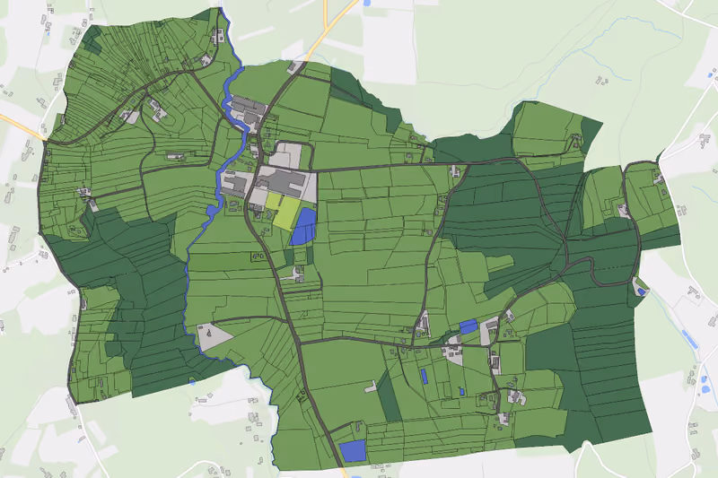 Kartenvorschau des Bodenverbrauchs der KG Wieden-Klausen