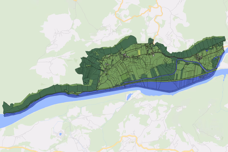 Kartenvorschau des Bodenverbrauchs der KG Rottenstein